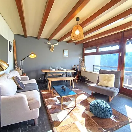 Apartment T2 Confortable Pour 4 Pers Avec Balcon Sud Et Parking A 1700m D'altitude - Fr-1-457-362
